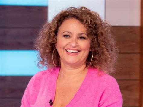 nadia sexy photos|Nadia Sawalha stomps around wearing see